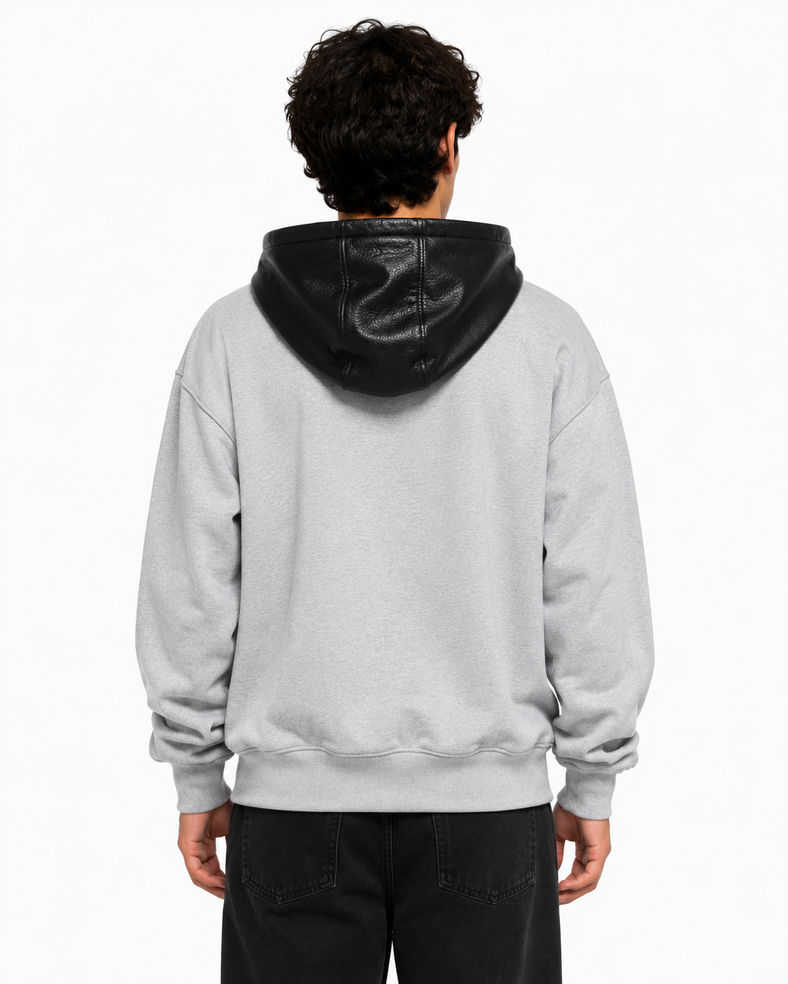 chaqueta boxy fit ultra capota cuerina