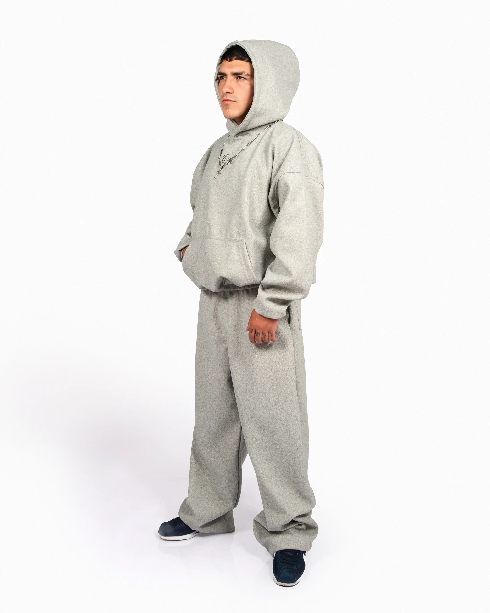Conjunto sweet pant- hoodie paño
